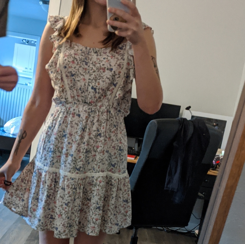 Floral sun dress
